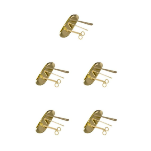 Ruiboury Stainless Steel Candle Trimmer and Wick Snuffer Tool Efficient and Durable Gold 5Set