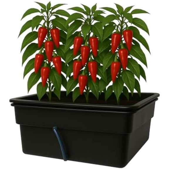 Hydroponic Flood Table Grow System (Ebb and. Flow) Perfect for 2 x 2 Tents$$Garden & Patio