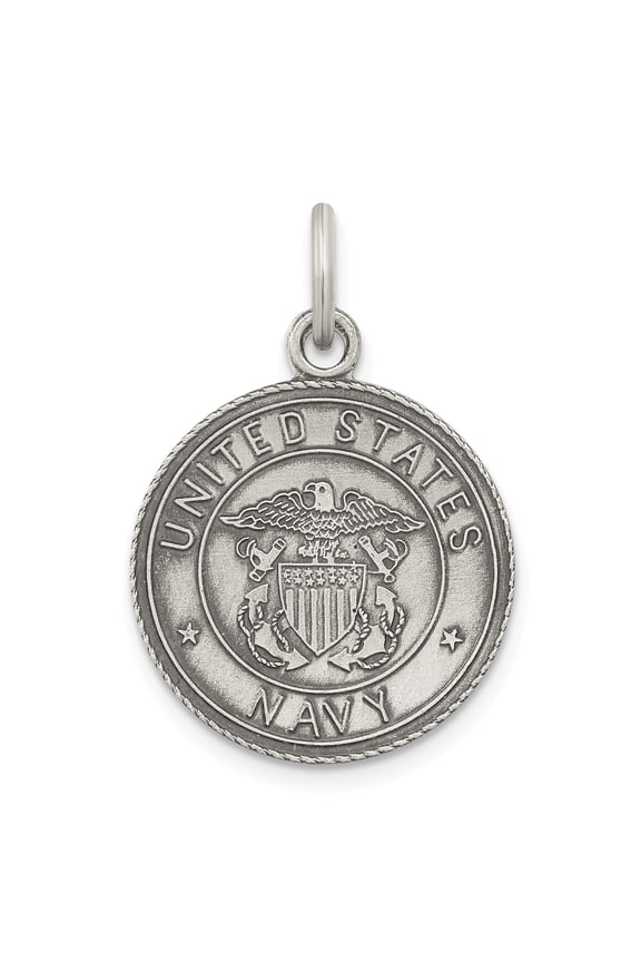 Sterling Silver US Navy Medal
