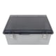 thumbnail image 4 of Caja De Conexiones Eléctricas: Caja De Conexiones Eléctricas Impermeable, Cubierta Transparente, Caja Eléctrica Resistente A La Intemperie para Uso En Exteriores, Gris, 4 of 14