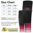 thumbnail image 3 of Calf Compression Sleeves for Men & Women - Shin Splint and Calf Support Brace - Compression Calf Guards - Leg Sleeves for Torn Muscle Cramps (L/XL), 3 of 7