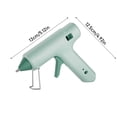 thumbnail image 2 of Hot Glue Gun with 10 Glue Sticks, Fast Heating Craft Tool for DIY Projects, Home Repairs and Card Making, Portable Handheld Adhesive Applicator, D, 2 of 2