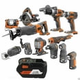 thumbnail image 2 of 2Pack 8.0Ah Compatible with Ridgid 18V Battery R840087 R840083 R840085 R840084 Rigid Tool, 2 of 10
