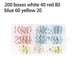 thumbnail image 3 of sweethay 300 Pcs Red Solder Seal Wire Electrical Marine Connection Connector Automotive Terminal Sleeve with Butt Soldering Crimp Electrónica miscelánea 200PCS Tipo 4, 3 of 6