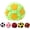 Green, variant on Soccer Hackys Footbag Sacks - Durable Soft Plush Foot Bags for Adults -Soccer Style Mini Juggling Footbag Sacks for Outdoor Party Game and Coordination Training