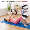 thumbnail image 4 of Garvee Pilates Ring Set with Mini Exercise Ball & 3 Resistance Bands, Home Workout Kit with Magic Circle, Non-Slip Handles & Anti-Burst Yoga Ball for Full Body Training, 4 of 6