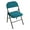 Blue, variant on Folding Dining Chair Seat and Back Cover Set Solid Jacquard Stretch Chair Slipcover Home Decoration
