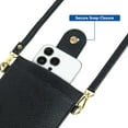 thumbnail image 5 of onn. XXL Universal Crossbody Phone Case - Black, 5 of 8