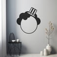 thumbnail image 4 of LaModaHome Exclusive Clown Metal Wall Art – Durable & Artistic Metal Wall Art for Home and Office Decor, Perfect for Any Interior Design Aesthetic, 4 of 5