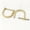 Gold, variant on 2pcs Shackle Screw D Rings U Shape D-Ring Replacement for Purse Keychain Strap Buckle