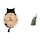 thumbnail image 1 of Elegante reloj de pared con forma de pavo real, ligero y sin , ideal para decorar el dormitorio, la oficina, la sala de estar o cualquier espaci, 1 of 8