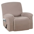 thumbnail image 1 of Washable Thickened Armchair Wing Chair Slipcover Recliner Chair Slip Cover Stretch Sofa Protector w/ Pocket, 1 of 5