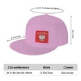 thumbnail image 3 of Flat Brim Hats for Men Polska Eagle Logo Hip-Hop Snapback Hat Skeleton Hats, 3 of 7