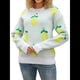 thumbnail image 1 of Suéter Holgado de Punto con Cuello Redondo y Larga para Mujer, Otoño e Invierno 2025 L, 1 of 9