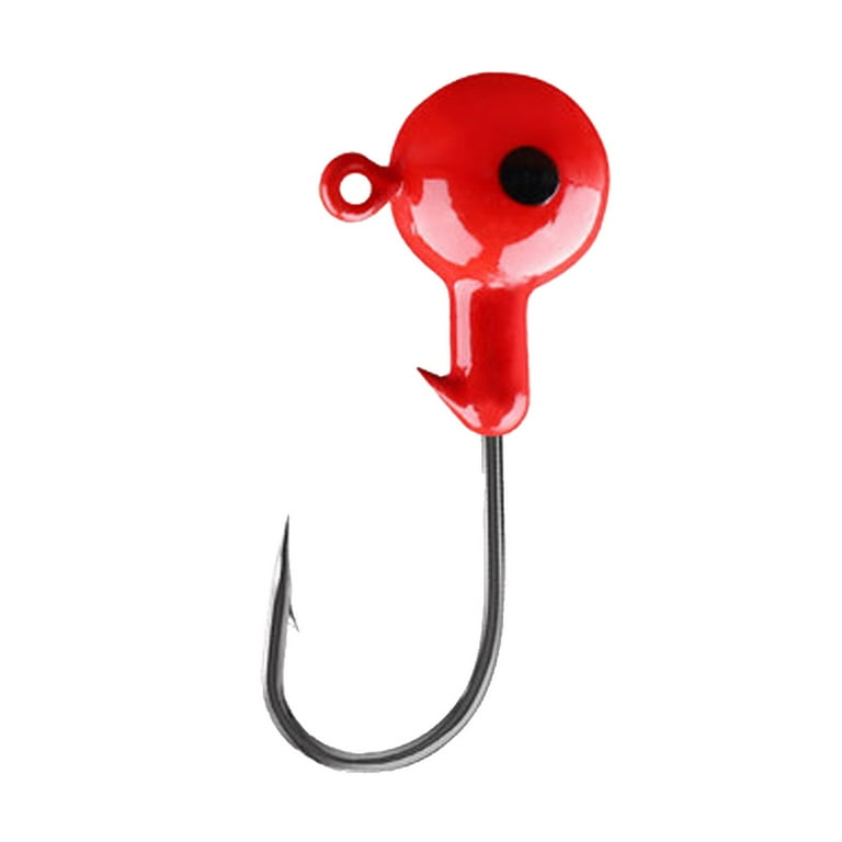 WNG Barb Seawater Chuck Hook Hook with Round Ball Fishing Lead