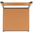 thumbnail image 5 of SAFAVIEH Layne Scandinavian Style Barstool, Cognac/Black (18 in. W x 18 in. D x 43 in. H), 5 of 10