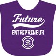 thumbnail image 3 of Inktastic Future Entrepreneur Boys or Girls Baby Bib, 3 of 4