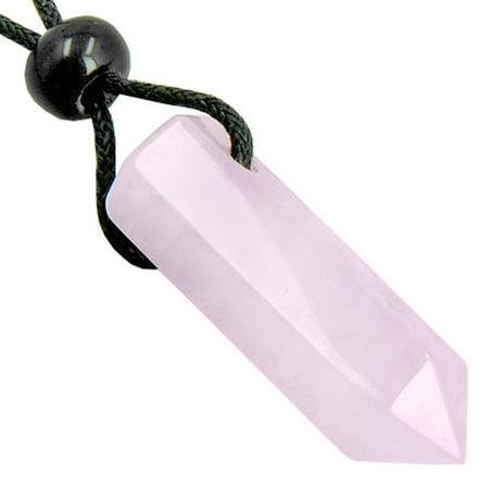 - Love Talisman Crystal Point Pendant Necklace