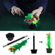 1 Set Magic Wand to Flower Magic Trick Easy Magic Tricks & Kid For Adult C7E2