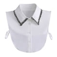 thumbnail image 1 of Women's Long Shirt Collar Spring And Autumn Sweater With A Shirt, 1 of 9