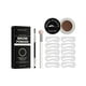 thumbnail image 2 of Conjunto para dar forma a las cejas, crema para cejas, maquillaje de ojos, maquillaje reutilizable para mujeres y hombres, resistente al agua, secado Chocolate Yinane Modelado de cejas, 2 of 8