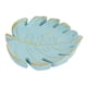 thumbnail image 1 of Porta joyas de resina, organizador de baratijas para regalo de cumpleaños de mujer Monstera azul claro, 1 of 9