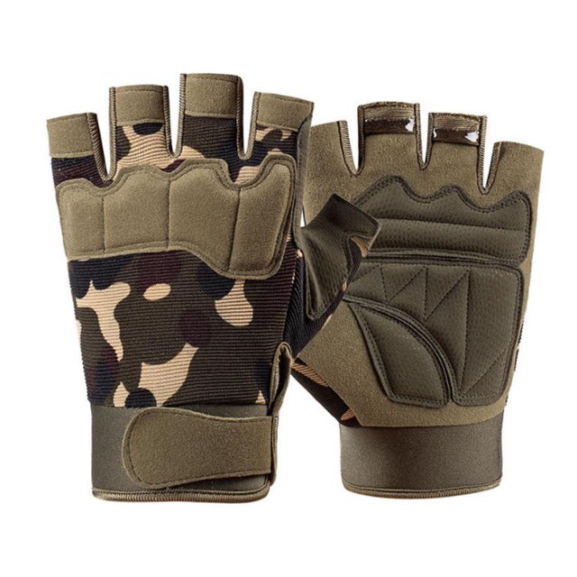 Guantes Sin Dedos Guantes De Medio Dedo Para Ciclismo Al Aire Libre Senderismo Escalada Conducción Vogacara OD016315-03