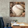 thumbnail image 6 of Epic Graffiti 'Baseball Season' by Lori Deiter, Canvas Wall Art, 37"x37", 6 of 8