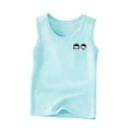 thumbnail image 5 of Cethrio Boys Cotton Tank Tops, Casual Soft Sleeveless Crew Neck Kids Tees Summer Tops Mint Green Size 2-3T, 5 of 5