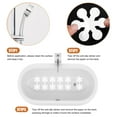 thumbnail image 6 of Secopad Bathtub Stickers Non-Slip, 24 PCS Safety Shower Treads Adhesive Appliques, 6 of 7