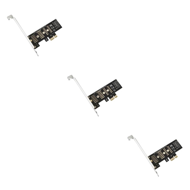 sweethay Tarjeta adaptadora de interfaz dual conveniente disco duro ligero resistente al desgaste conversión tarjetas de expansión Converter 1X Type1 NO1