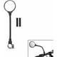thumbnail image 1 of Espejo de manillar ajustable de 360°, espejos gran angular, seguridad del conductor con articulación, espejo convexo universal a prueba de golpes para bicicleta de carretera, bicicleta, moto eléctrica, 1 of 5