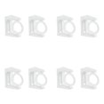 thumbnail image 1 of 8X Fijador de Poste Retráctil Giratorio de 360° para Adhesivos Fuertes Sin Perforación, Soporte para Barra de Cortina de Ducha, Toallero, 1 of 5