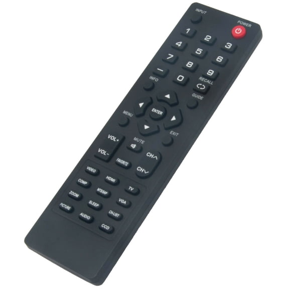 New ZRC-400 Replace Remote for Dynex TV DX-15L150A11 DX19L150A11 DX-22L150A11