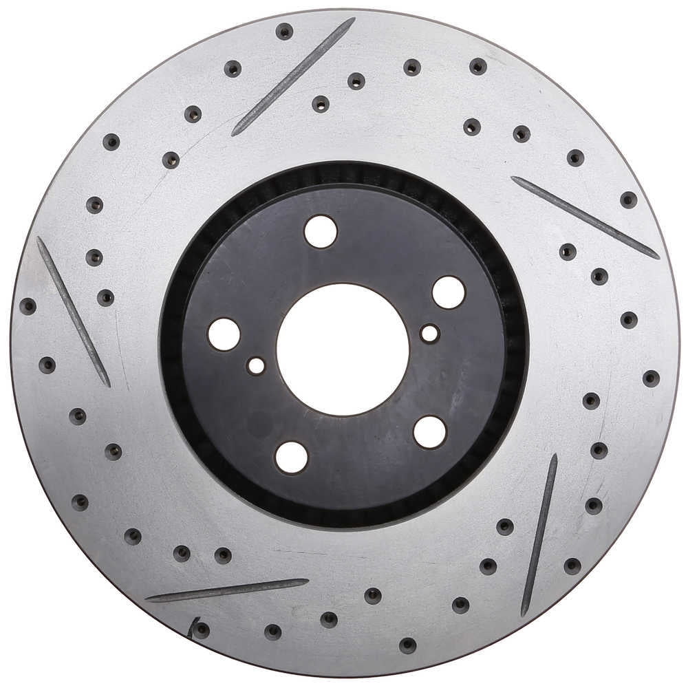 StopTech Power Slot 06-11 Lexus GS Series / 06-12 IS Series Front Right Drilled & Slotted Rotor Fits select: 2021 LEXUS IS 350 F-SPORT, 2017 LEXUS IS 200T