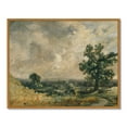 thumbnail image 4 of Drsoum Vintage Landscape Wall Art 11x14in Natural Framed Rustic Retro Nature Scenery Prints Farmhouse Classic Decorations for Living Room Bedroom, 4 of 6
