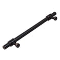thumbnail image 4 of GlideRite 6-5/16 in. Center Barrel Ring Bar Pull Solid Cabinet Hardware Handles, Oil Rubbed Bronze, Pack of 25, 4 of 5