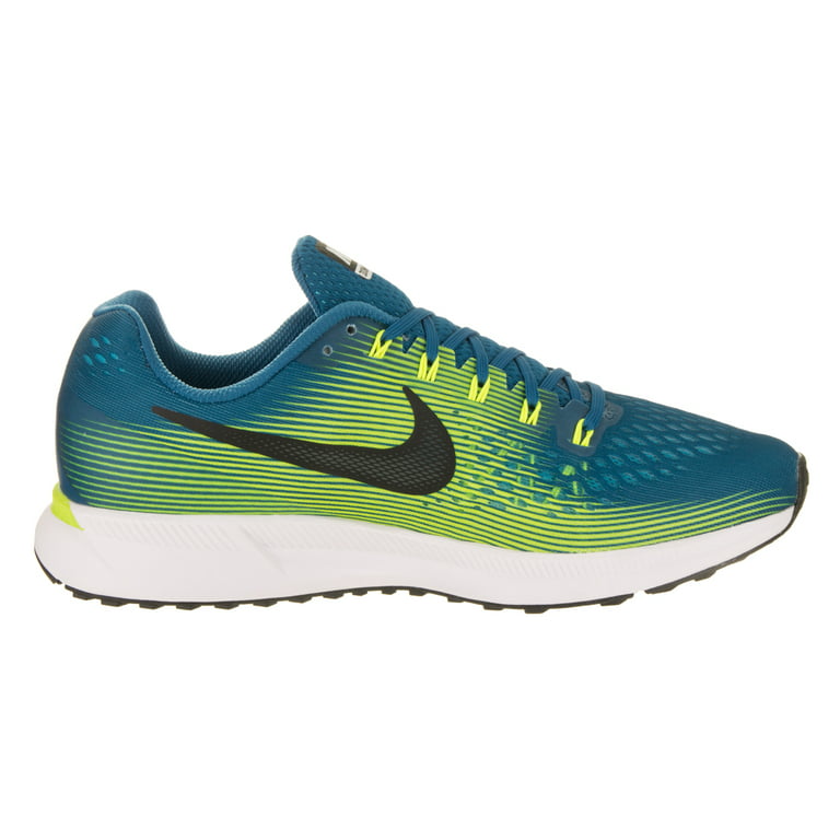 Flor de la ciudad Voluntario Simplificar Nike Men's Air Zoom Pegasus 34 Running Shoes (Blue/Green, 12) - Walmart.com