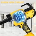 thumbnail image 2 of RUALION Cordless Caulking Gun: Max 6500N Force 10oz/300ml Electric Caulk Gun with 2 * 2.0Ah Li-Battery & Anti-Drip Design (80, Watts), 2 of 8