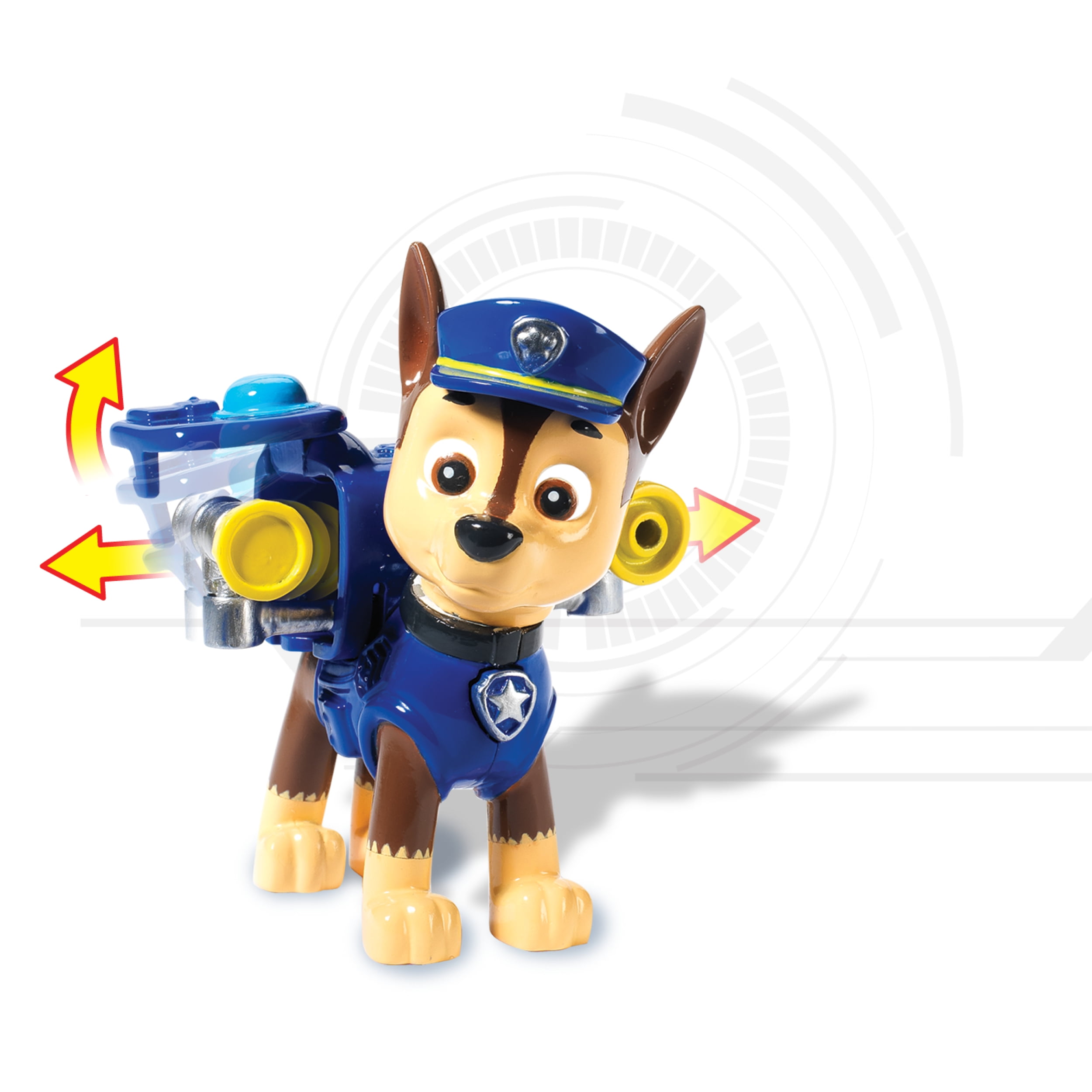 paw patrol action pack pups figure set chase