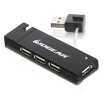 IOGEAR 4-port Voie-bonheur USB 2.0 Hub
