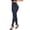 Yoga 4#Dark Blue, variant on WAYUTE Women's Leggings Tummy Control Lace Design Soft Elastic Comfortable Breathable Casual Stretchy Fit Running L