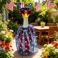 thumbnail image 4 of Ouuluon 4th of July Porch Goose Outfits Cute Sunflower Style Outfit Set, 23 inch Spring Summer Themed Costume for Independence Day Porch Garden, 4 of 8