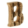 thumbnail image 1 of kurtrusly Handcraved Wooden Letters Door Numbers Alphabet Letter Floating Adress Name B, 1 of 8