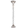 thumbnail image 4 of Meyda 161815 12 in. Revival Schoolhouse with Traditional Globe Pendant, Polished Nickel - Lodge Art Glass Contemporary, 4 of 7