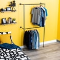 thumbnail image 3 of Wall Mounted Double Hung Clothing Rack By PIPE DECOR, 3 of 9