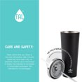 thumbnail image 4 of TAL Water Bottle Double Wall Stainless Steel Antimicrobial Sip Tumbler 24oz, Black, 4 of 7