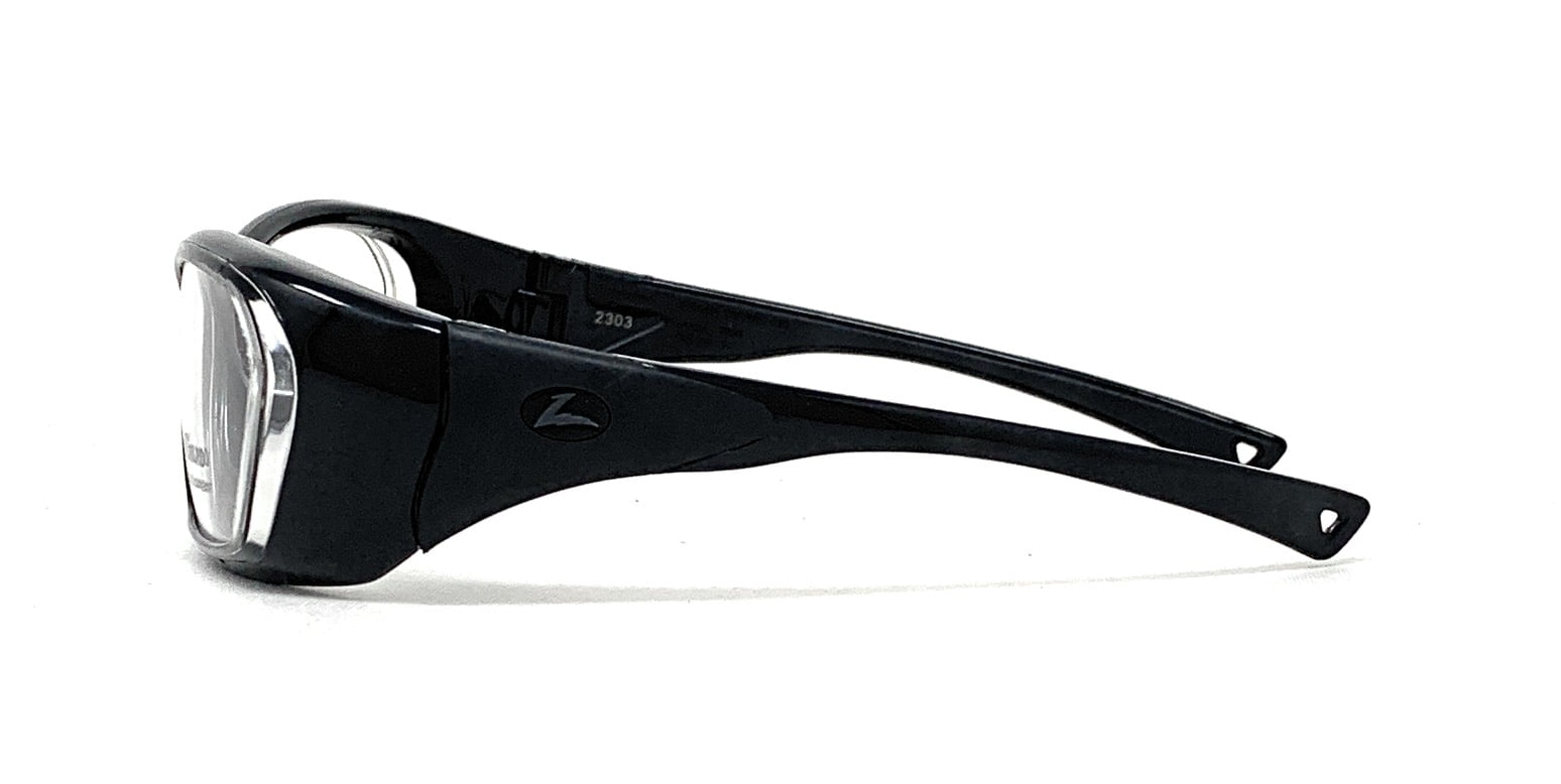 OnGuard Safety Eyewear OG-210S Gloss Black Glasses Goggles 57-16-120