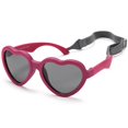 thumbnail image 1 of Gafas de sol polarizadas para bebé NULOOQ flexibles con forma de corazón, 1 of 5