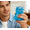 Blue, variant on Glitter Highland Cow Shaped Squeeze Figurine Resilient Sensory Decor for Office Desktop Household Indoor Daily Relax Accessory
